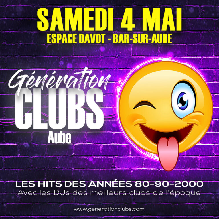 Génération Clubs Aube - samedi 4 mai 2024 - Bar-sur-Aube