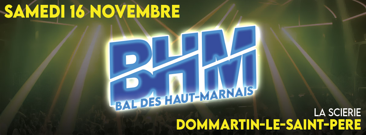 Bal des Haut-Marnais - samedi 16 novembre 2024 - Dommartin-le-Saint-Père